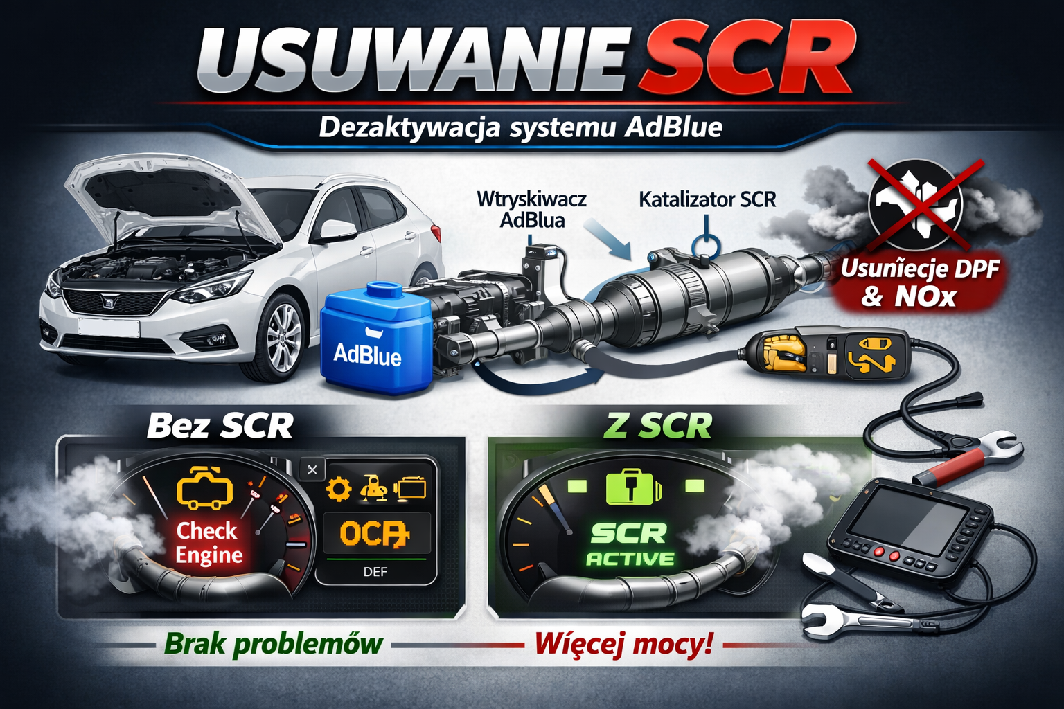 usuwanie adblue krakow